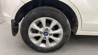 Used 2012 Ford Figo [2010-2015] Duratec Petrol Titanium 1.2 Petrol Manual tyres RIGHT REAR TYRE RIM VIEW