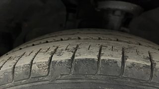 Used 2012 Ford Figo [2010-2015] Duratec Petrol Titanium 1.2 Petrol Manual tyres LEFT FRONT TYRE TREAD VIEW