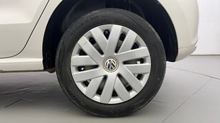 Used 2014 Volkswagen Polo [2010-2014] Highline1.2L (P) Petrol Manual tyres LEFT REAR TYRE RIM VIEW