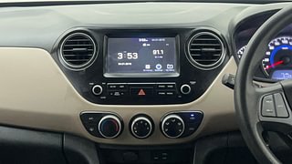 Used 2017 Hyundai Grand i10 [2017-2020] Sportz (O) 1.2 kappa VTVT Petrol Manual interior MUSIC SYSTEM & AC CONTROL VIEW