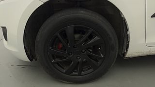 Used 2012 Maruti Suzuki Swift [2011-2017] ZXi Petrol Manual tyres LEFT FRONT TYRE RIM VIEW