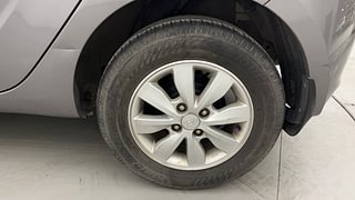 Used 2014 Hyundai i20 [2012-2014] Asta 1.2 Petrol Manual tyres LEFT REAR TYRE RIM VIEW