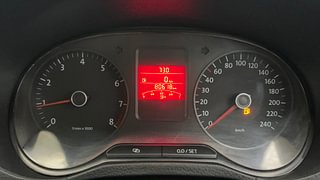 Used 2014 Volkswagen Polo [2010-2014] Highline1.2L (P) Petrol Manual interior CLUSTERMETER VIEW