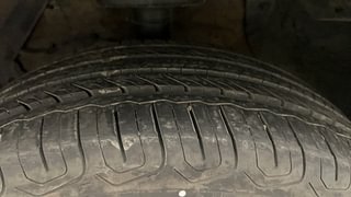 Used 2023 Maruti Suzuki Brezza ZXI PLUS Petrol Manual tyres LEFT FRONT TYRE TREAD VIEW