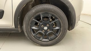 Used 2018 Maruti Suzuki Ignis [2017-2020] Zeta AMT Petrol Petrol Automatic tyres RIGHT FRONT TYRE RIM VIEW