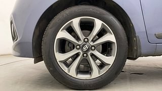 Used 2014 Hyundai Xcent [2014-2017] SX (O) Petrol Petrol Manual tyres LEFT FRONT TYRE RIM VIEW