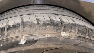 Used 2014 Hyundai Xcent [2014-2017] SX (O) Petrol Petrol Manual tyres RIGHT REAR TYRE TREAD VIEW