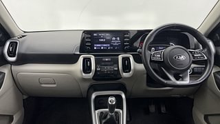 Used 2021 Kia Sonet HTX 1.0 iMT Petrol Manual interior DASHBOARD VIEW