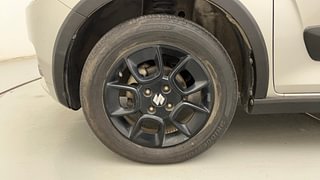 Used 2018 Maruti Suzuki Ignis [2017-2020] Zeta AMT Petrol Petrol Automatic tyres LEFT FRONT TYRE RIM VIEW