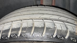Used 2021 Skoda Kushaq Style 1.0L TSI MT Petrol Manual tyres LEFT REAR TYRE TREAD VIEW