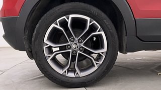 Used 2021 Skoda Kushaq Style 1.0L TSI MT Petrol Manual tyres RIGHT REAR TYRE RIM VIEW