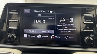 Used 2021 Kia Sonet HTX 1.0 iMT Petrol Manual top_features Integrated (in-dash) music system