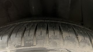 Used 2014 Hyundai Xcent [2014-2017] SX (O) Petrol Petrol Manual tyres LEFT REAR TYRE TREAD VIEW