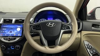 Used 2017 Hyundai Verna [2017-2020] 1.6 VTVT SX Petrol Manual interior STEERING VIEW