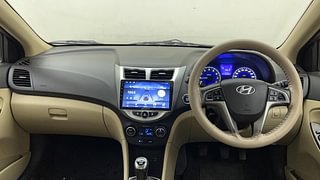 Used 2017 Hyundai Verna [2017-2020] 1.6 VTVT SX Petrol Manual interior DASHBOARD VIEW