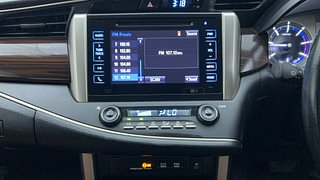 Used 2017 Toyota Innova Crysta [2016-2020] 2.8 ZX AT 7 STR Diesel Automatic interior MUSIC SYSTEM & AC CONTROL VIEW