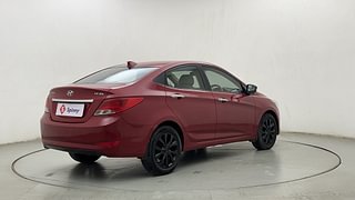 Used 2017 Hyundai Verna [2017-2020] 1.6 VTVT SX Petrol Manual exterior RIGHT REAR CORNER VIEW