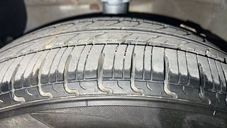 Used 2015 Hyundai Xcent [2014-2017] Base Petrol Petrol Manual tyres LEFT FRONT TYRE TREAD VIEW