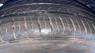 Used 2021 Tata Tiago Revotron XZ Plus Petrol Manual tyres RIGHT REAR TYRE TREAD VIEW