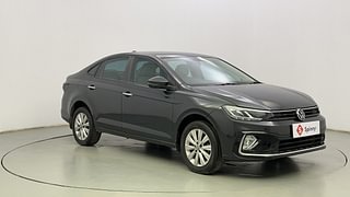 Used 2023 Volkswagen Virtus Highline 1.0 TSI MT Petrol Manual exterior RIGHT FRONT CORNER VIEW