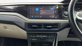 Used 2023 Volkswagen Virtus Highline 1.0 TSI MT Petrol Manual interior MUSIC SYSTEM & AC CONTROL VIEW