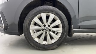 Used 2023 Volkswagen Virtus Highline 1.0 TSI MT Petrol Manual tyres LEFT FRONT TYRE RIM VIEW