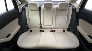 Used 2023 Volkswagen Virtus Highline 1.0 TSI MT Petrol Manual interior REAR SEAT CONDITION VIEW