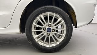 Used 2020 Ford Figo Aspire [2019-2021] Titanium 1.2 Ti-VCT Petrol Manual tyres LEFT REAR TYRE RIM VIEW