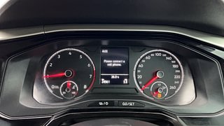 Used 2023 Volkswagen Virtus Highline 1.0 TSI MT Petrol Manual interior CLUSTERMETER VIEW