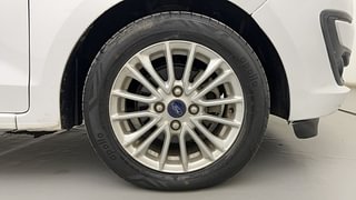 Used 2020 Ford Figo Aspire [2019-2021] Titanium 1.2 Ti-VCT Petrol Manual tyres RIGHT FRONT TYRE RIM VIEW
