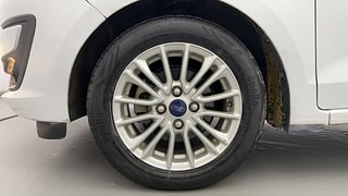 Used 2020 Ford Figo Aspire [2019-2021] Titanium 1.2 Ti-VCT Petrol Manual tyres LEFT FRONT TYRE RIM VIEW