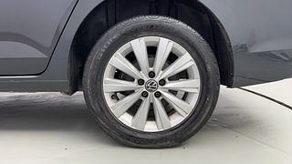 Used 2023 Volkswagen Virtus Highline 1.0 TSI MT Petrol Manual tyres LEFT REAR TYRE RIM VIEW