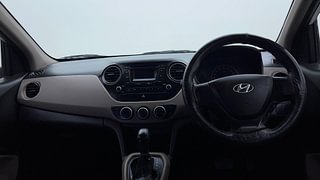 Used 2014 Hyundai Grand i10 [2013-2017] Sportz AT 1.2 Kappa VTVT Petrol Automatic interior DASHBOARD VIEW