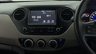 Used 2019 Hyundai Grand i10 [2017-2020] Sportz 1.2 Kappa VTVT CNG (Outside Fitted) Petrol+cng Manual interior MUSIC SYSTEM & AC CONTROL VIEW