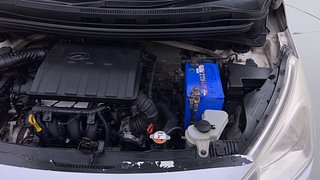 Used 2014 Hyundai Grand i10 [2013-2017] Sportz AT 1.2 Kappa VTVT Petrol Automatic engine ENGINE LEFT SIDE VIEW