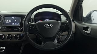 Used 2019 Hyundai Grand i10 [2017-2020] Sportz 1.2 Kappa VTVT CNG (Outside Fitted) Petrol+cng Manual interior STEERING VIEW