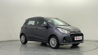 Used 2019 Hyundai Grand i10 [2017-2020] Sportz 1.2 Kappa VTVT CNG (Outside Fitted) Petrol+cng Manual exterior RIGHT FRONT CORNER VIEW