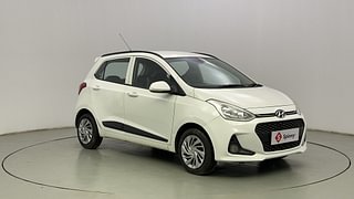 Used 2019 Hyundai Grand i10 Sportz 1.2 Kappa VTVT Petrol Manual exterior RIGHT FRONT CORNER VIEW