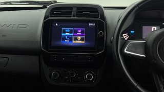 Used 2021 renault Kwid 1.0 RXT Opt Petrol Manual interior MUSIC SYSTEM & AC CONTROL VIEW