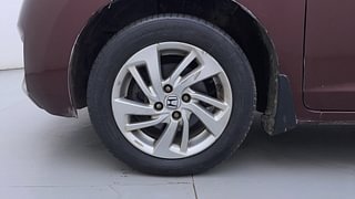 Used 2015 Honda Jazz [2015-2019] VX Diesel Diesel Manual tyres LEFT FRONT TYRE RIM VIEW