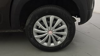 Used 2021 renault Kwid 1.0 RXT Opt Petrol Manual tyres LEFT REAR TYRE RIM VIEW
