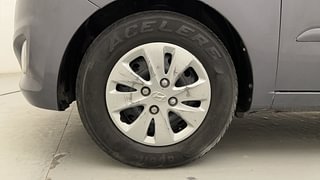 Used 2011 Hyundai i10 [2010-2016] Asta Petrol Petrol Manual tyres LEFT FRONT TYRE RIM VIEW