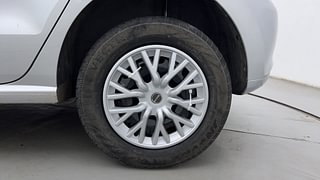Used 2011 Volkswagen Polo [2010-2014] Comfortline 1.2L (P) Petrol Manual tyres LEFT REAR TYRE RIM VIEW