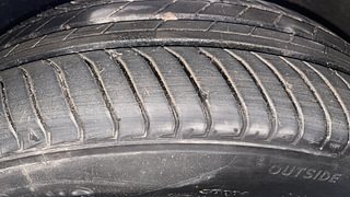 Used 2014 Honda City [2014-2017] VX CVT Petrol Automatic tyres LEFT FRONT TYRE TREAD VIEW