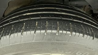 Used 2018 Mahindra XUV500 [2018-2021] W11 AT Diesel Automatic tyres LEFT REAR TYRE TREAD VIEW