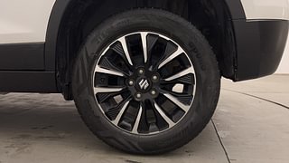 Used 2021 Maruti Suzuki Vitara Brezza [2020-2022] ZXI Plus AT Petrol Automatic tyres LEFT REAR TYRE RIM VIEW