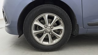 Used 2014 Hyundai Grand i10 Asta 1.2 Kappa VTVT Petrol Manual tyres LEFT FRONT TYRE RIM VIEW