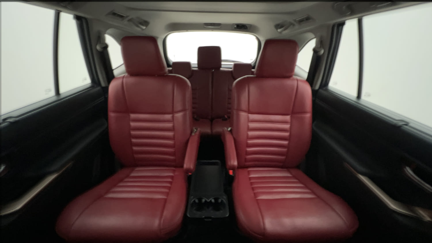 New Maruti Suzuki Invicto interior REAR SEAT CONDITION VIEW