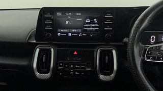 Used 2020 Kia Sonet HTK Plus 1.2 Petrol Manual interior MUSIC SYSTEM & AC CONTROL VIEW