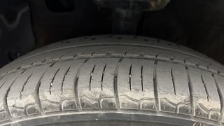 Used 2021 Hyundai New Santro 1.1 Sportz AMT Petrol Automatic tyres LEFT FRONT TYRE TREAD VIEW